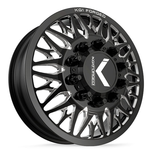 KG1 TRIDENT-D CUSTOM WHEEL GLOSS BLACK