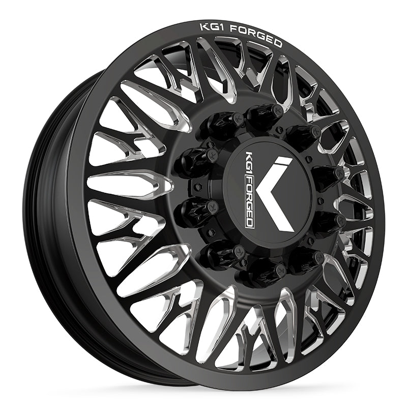KG1 TRIDENT-D CUSTOM WHEEL GLOSS BLACK