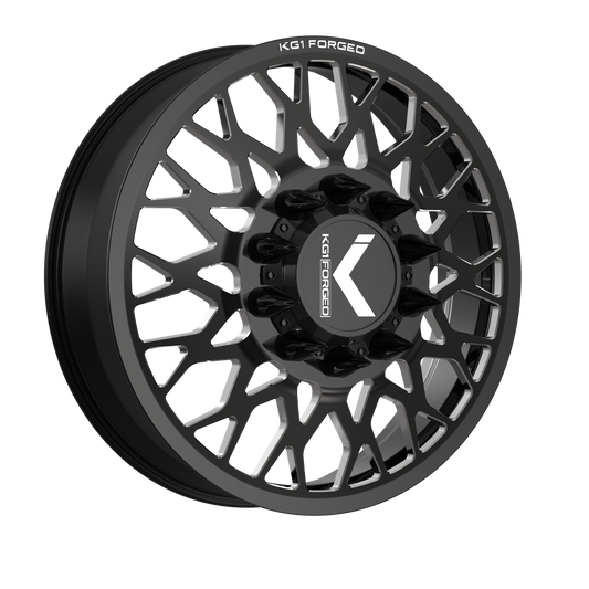 KG1 TORTURE-D CUSTOM WHEEL GLOSS BLACK MILLED