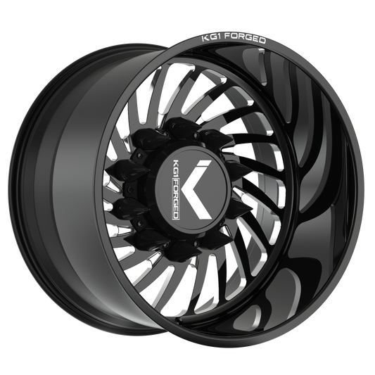 KG1 BENDER-S CUSTOM WHEEL GLOSS BLACK MILLED