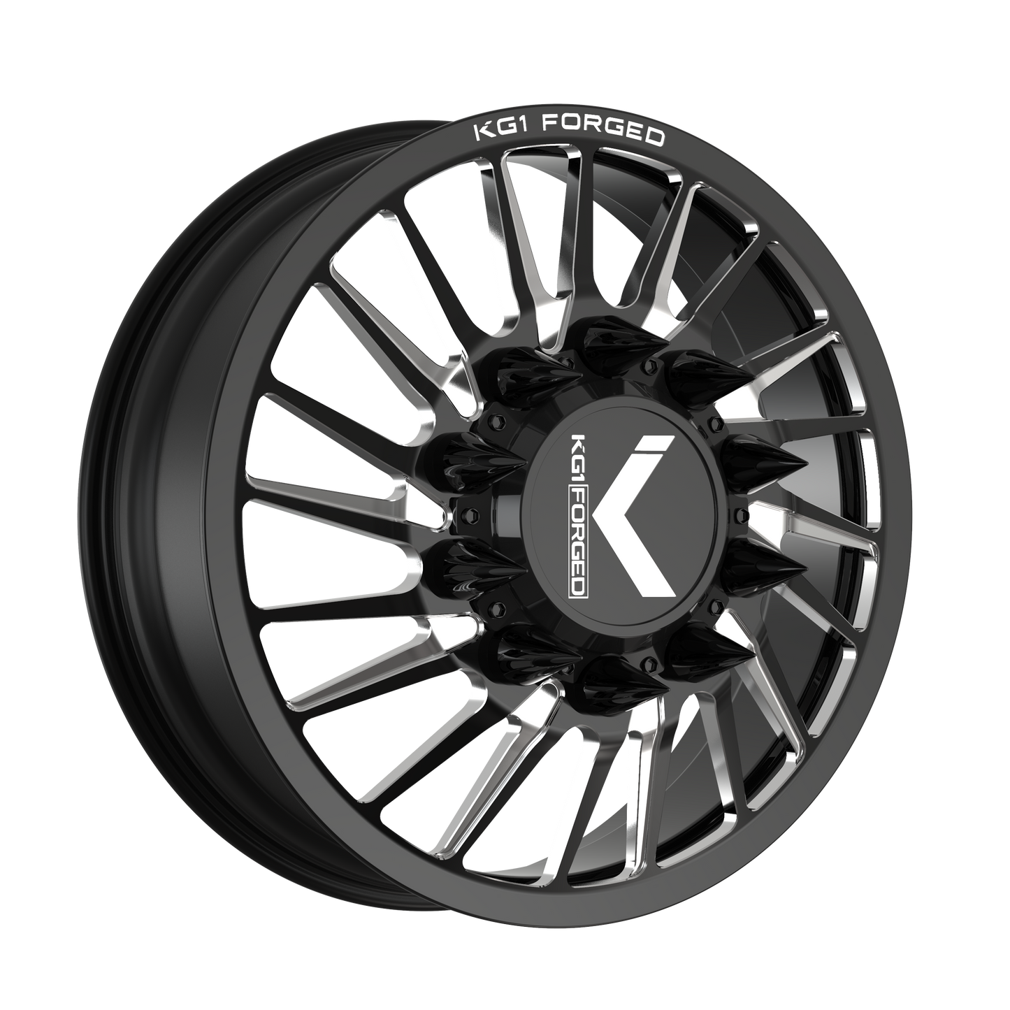 KG1 JAVELIN-D CUSTOM WHEEL GLOSS BLACK MILLED