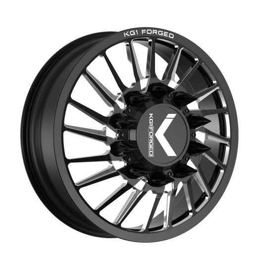 KG1 JAVELIN-D CUSTOM WHEEL GLOSS BLACK MILLED