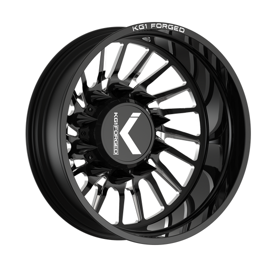 KG1 JAVELIN-D CUSTOM WHEEL GLOSS BLACK MILLED