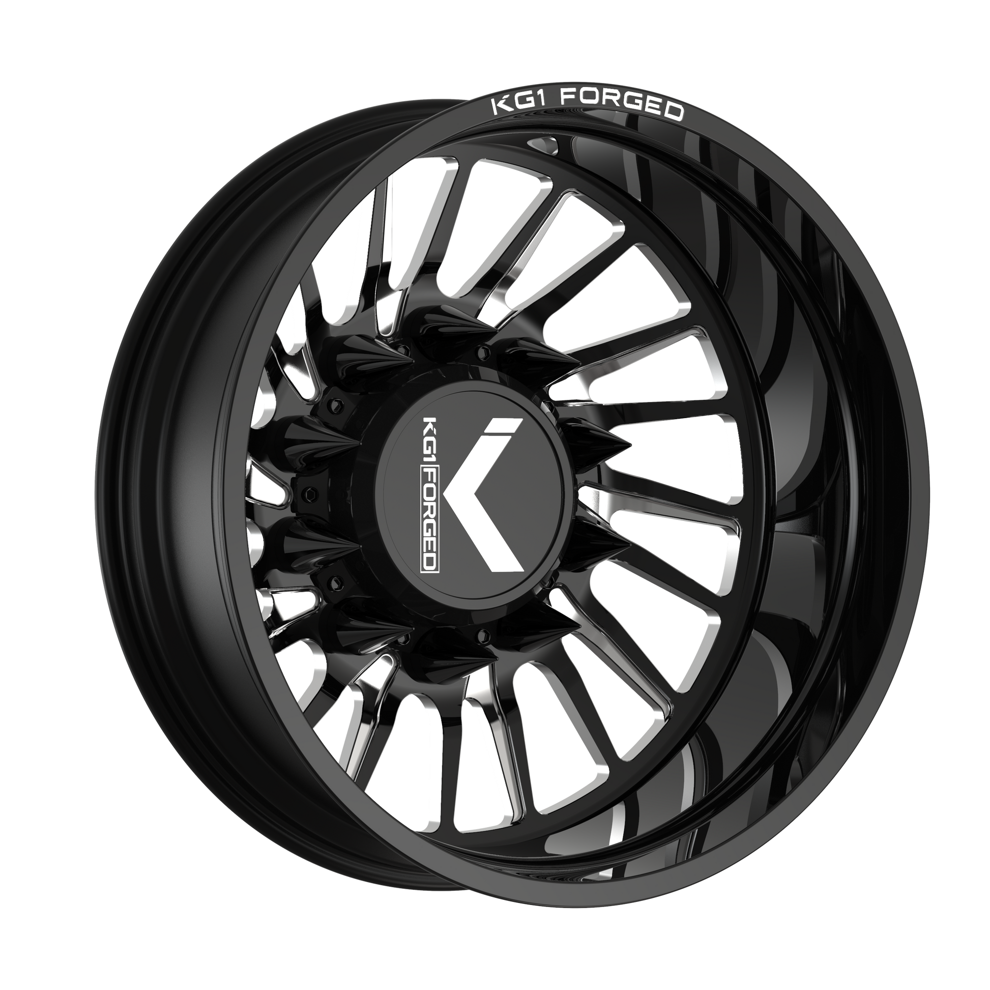 KG1 JAVELIN-D CUSTOM WHEEL GLOSS BLACK MILLED