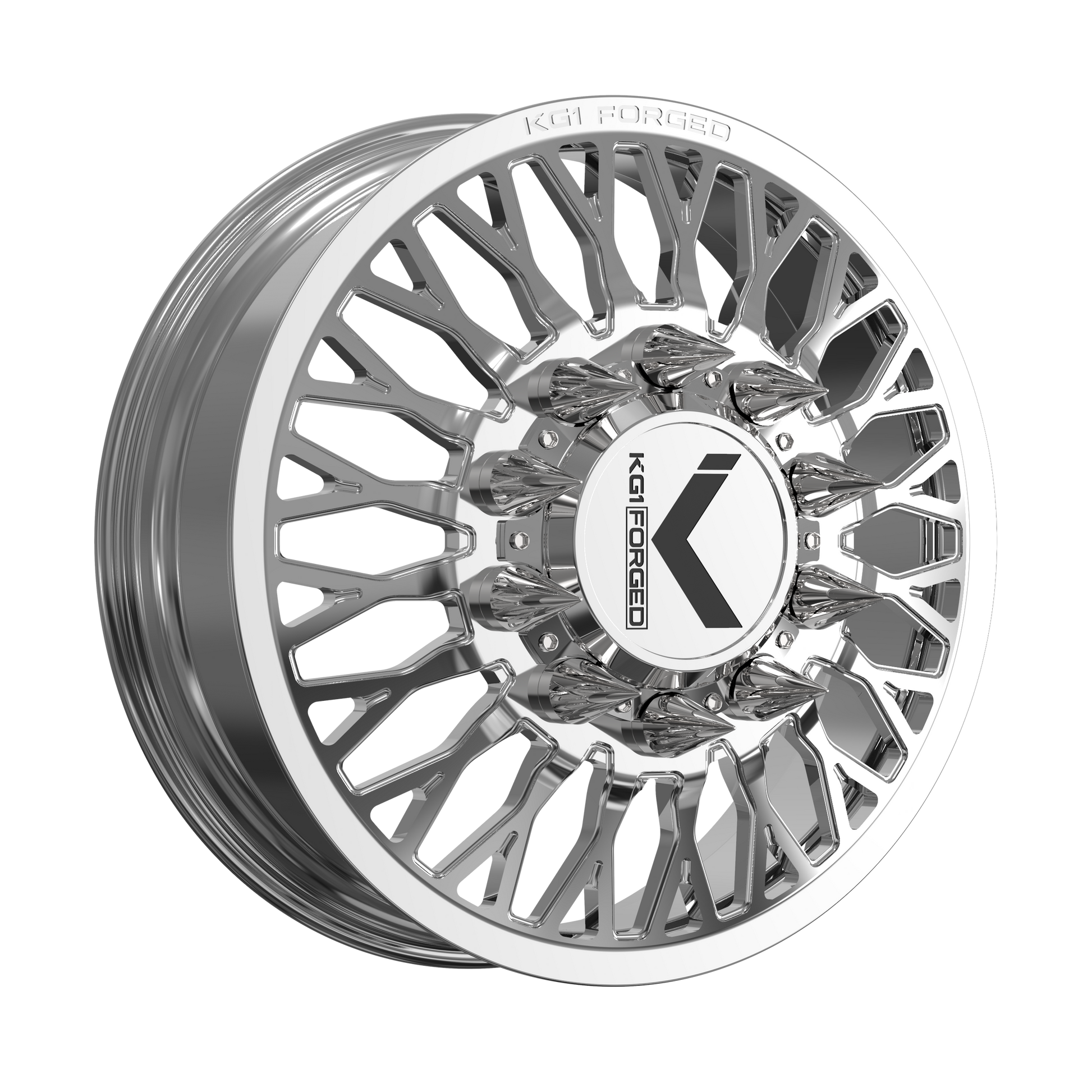 KG1 JACKED-D CUSTOM WHEEL POLISHED