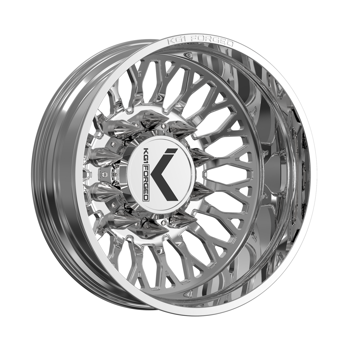 KG1 JACKED-D CUSTOM WHEEL POLISHED