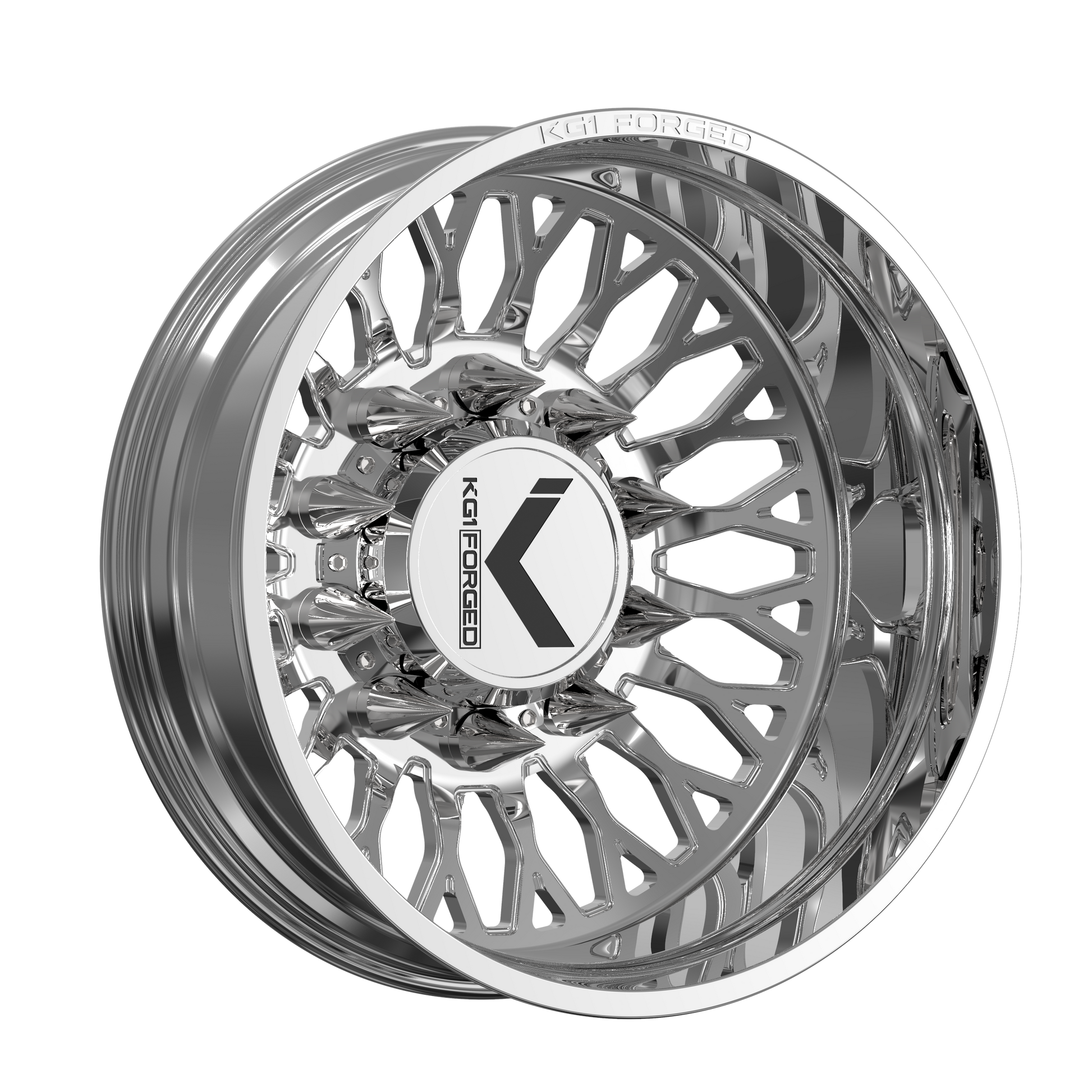 KG1 JACKED-D CUSTOM WHEEL POLISHED