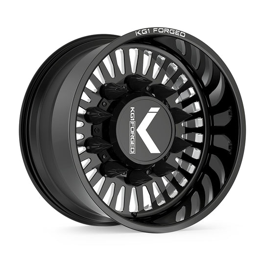 KG1 VEGAS-S CUSTOM WHEEL GLOSS BLACK MILLED