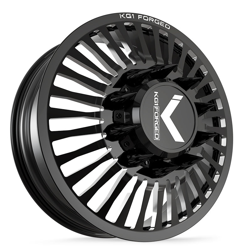 KG1 VEGAS-D CUSTOM WHEEL GLOSS BLACK MILLED