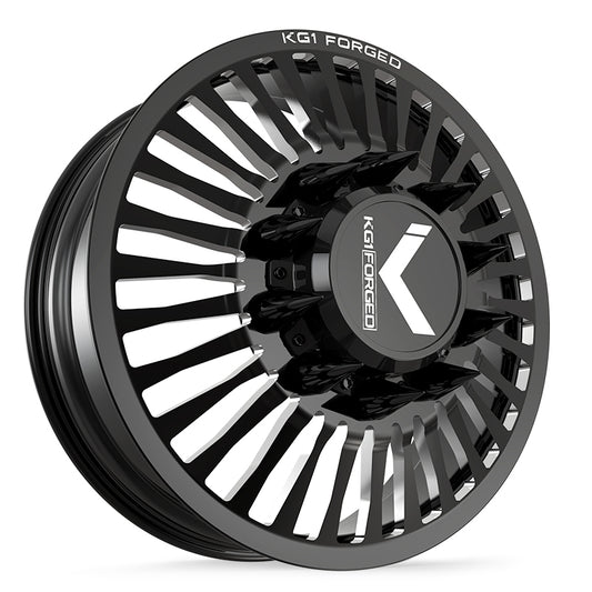 KG1 VEGAS-D CUSTOM WHEEL GLOSS BLACK MILLED