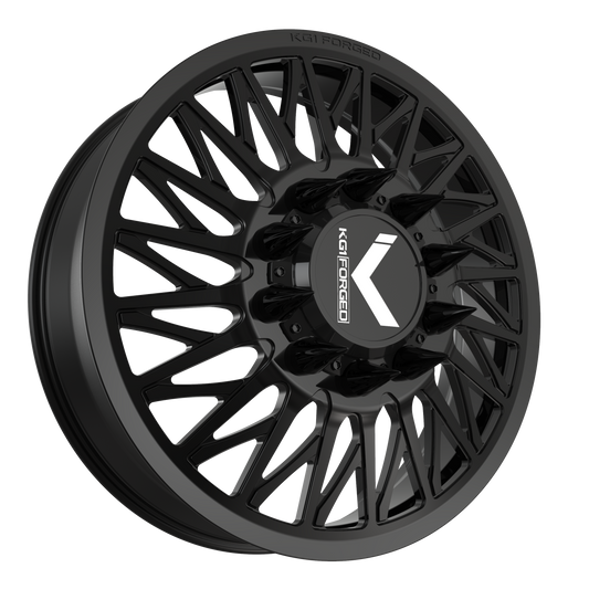 KG1 GLAZE-D CUSTOM WHEEL GLOSS BLACK MILLED