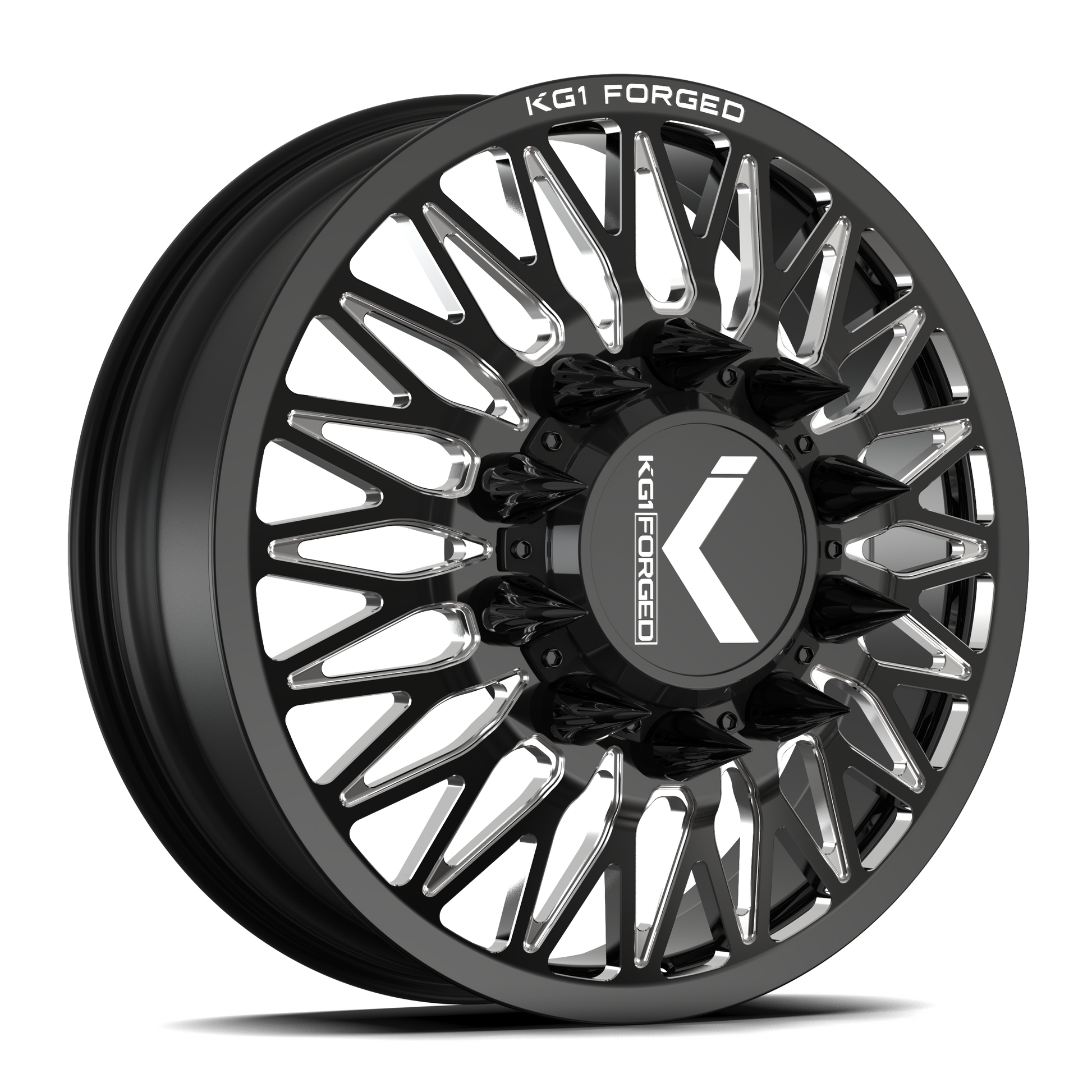 KG1 SEISMIC-D CUSTOM WHEEL GLOSS BLACK MILLED