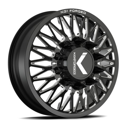 KG1 SEISMIC-D CUSTOM WHEEL GLOSS BLACK MILLED