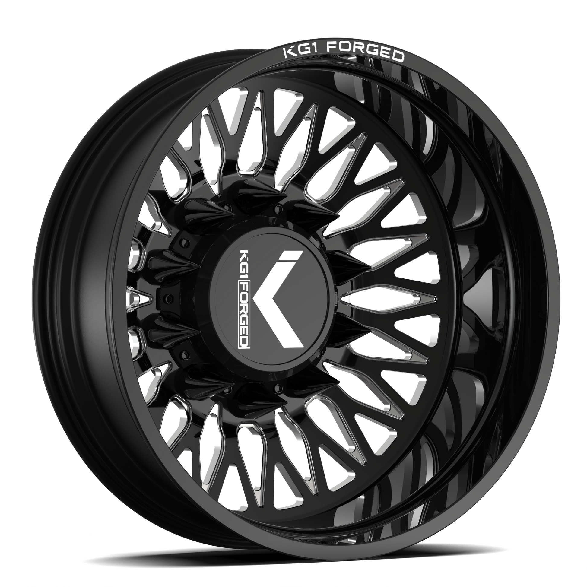KG1 SEISMIC-D CUSTOM WHEEL GLOSS BLACK MILLED