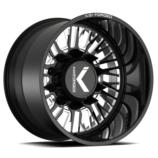 KG1 ALLURE-S CUSTOM WHEEL GLOSS BLACK MILLED