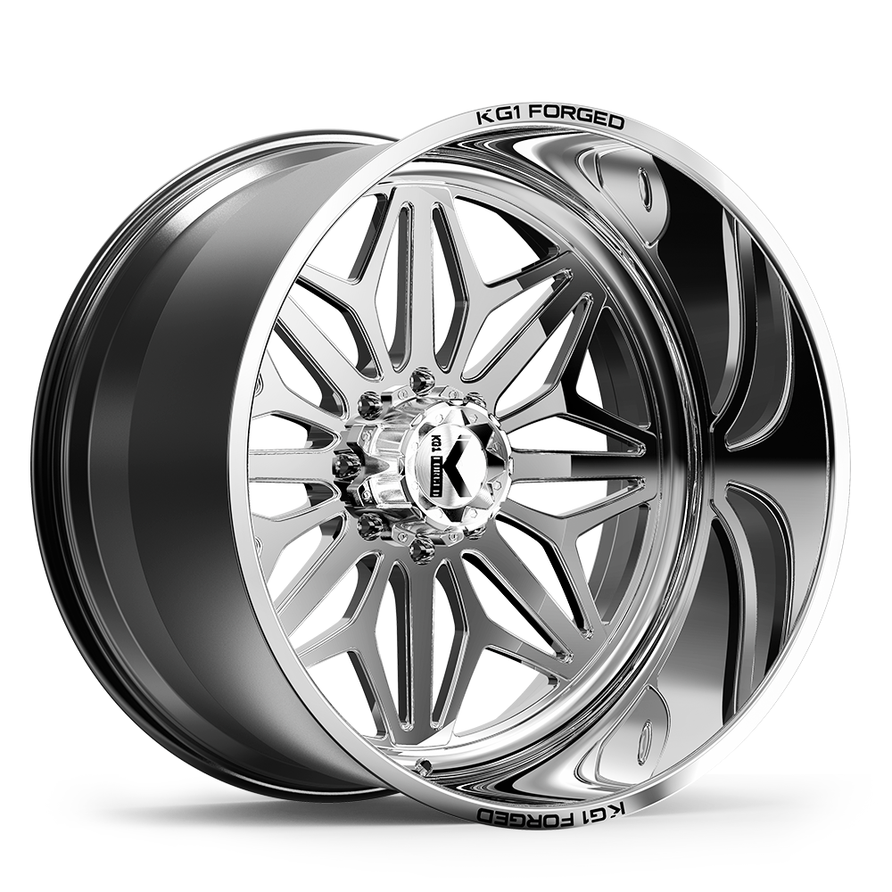 KG1 SNOW CUSTOM WHEEL POLISHED