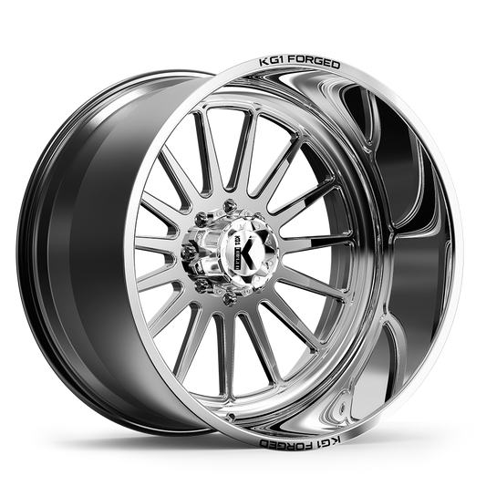 KG1 RAYS CUSTOM WHEEL POLISHED