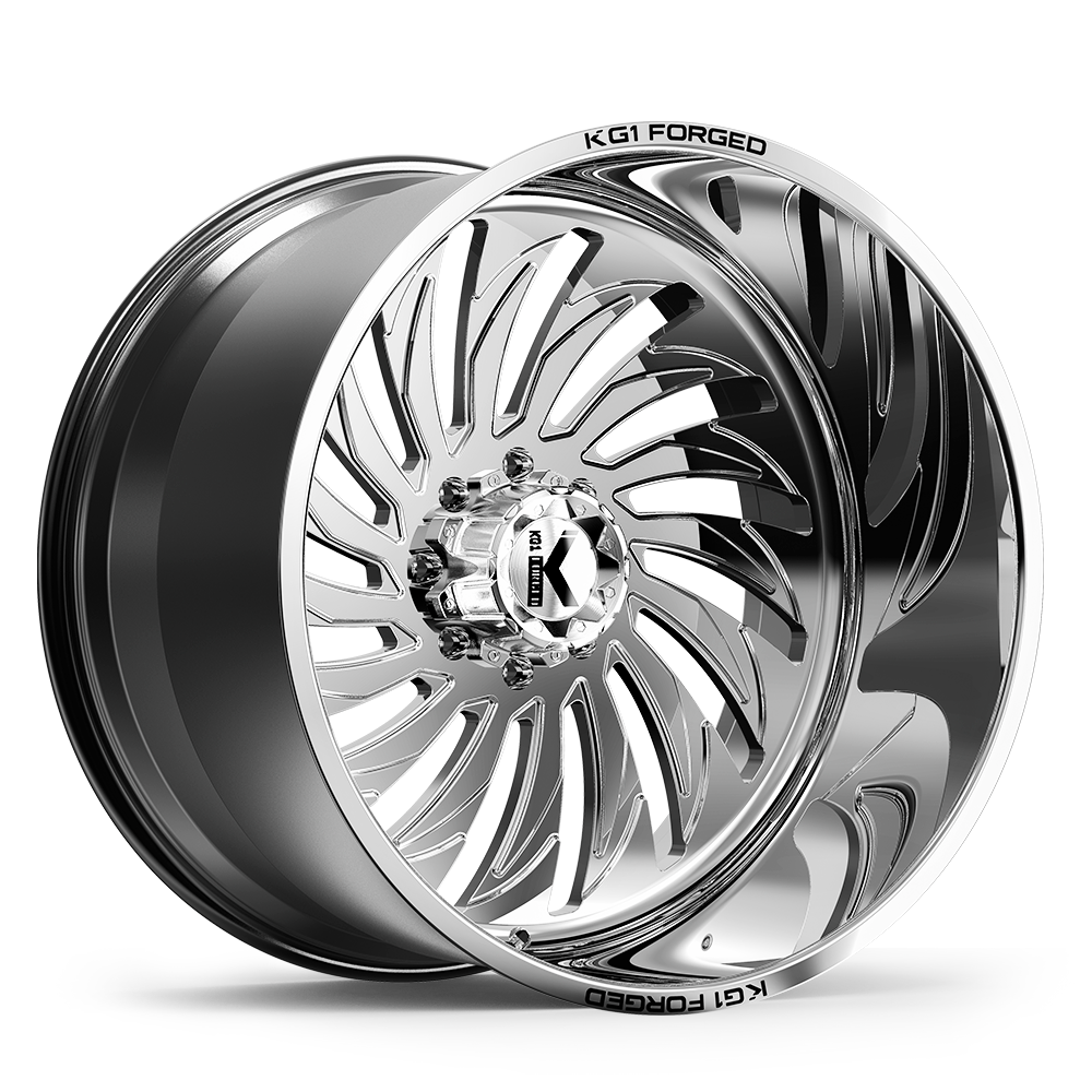 KG1 HURRICANE CUSTOM WHEEL POLISHED