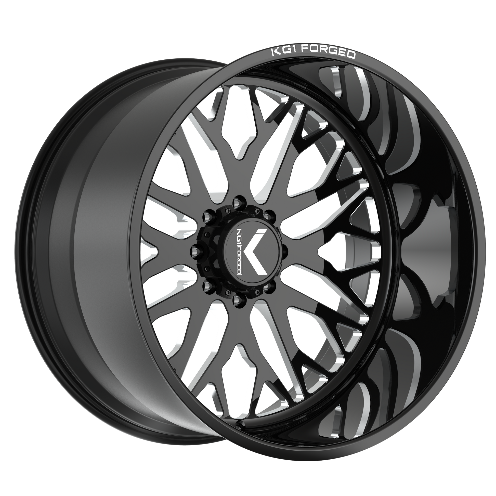 KG1 BUCKLER CUSTOM WHEEL GLOSS BLACK