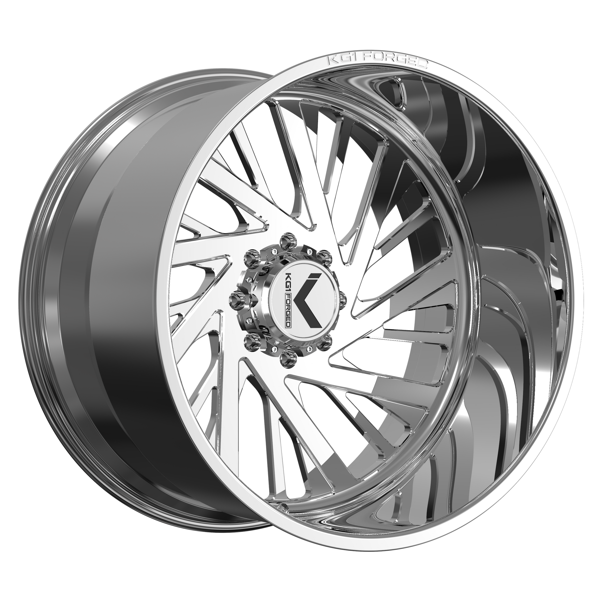 KG1 MINDSET CUSTOM WHEEL POLISHED