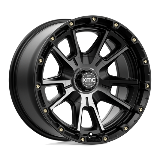 KMC KM100 SYNC SATIN BLACK WITH GRAY TINT