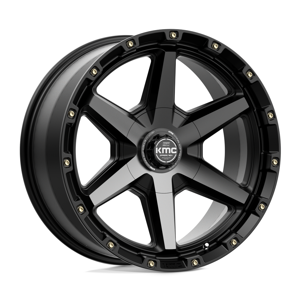 KMC KM101 TEMPO SATIN BLACK WITH GRAY TINT