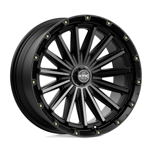 KMC KM102 SIGNAL SATIN BLACK WITH GRAY TINT