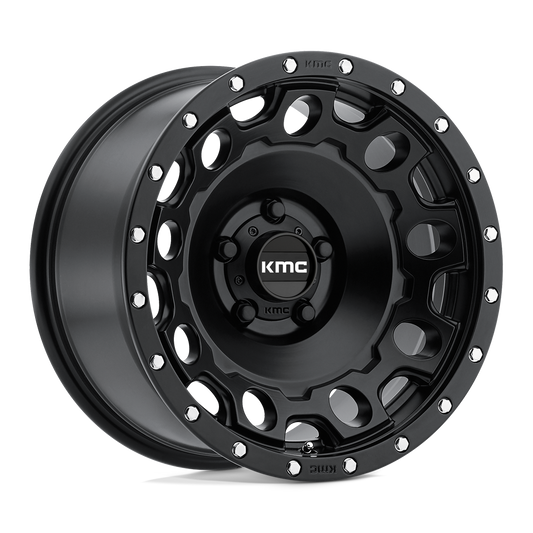 KMC KM529 HOLESHOT SATIN BLACK