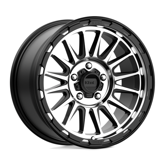KMC KM542 IMPACT SATIN BLACK MACHINED