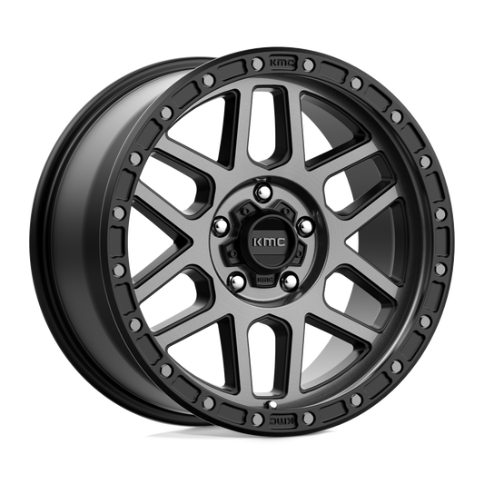KMC KM544 MESA SATIN BLACK WITH GRAY TINT