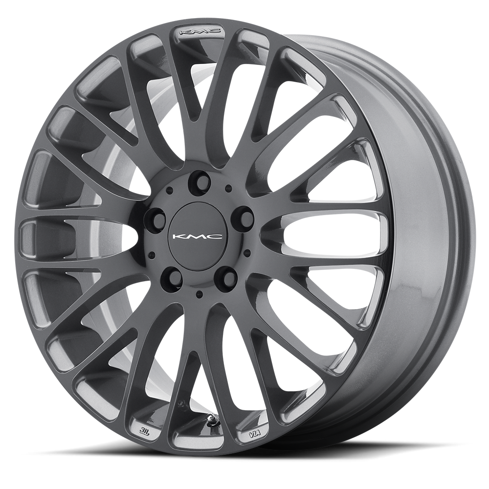 KMC KM693 MAZE PEARL GRAY W/ GLOSS BLACK FACE