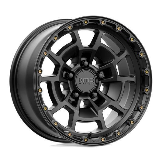 KMC KM718 SUMMIT SATIN BLACK