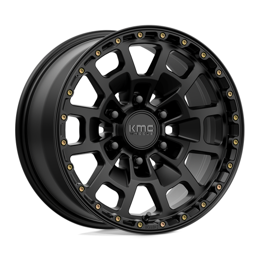 KMC KM718 SUMMIT SATIN BLACK