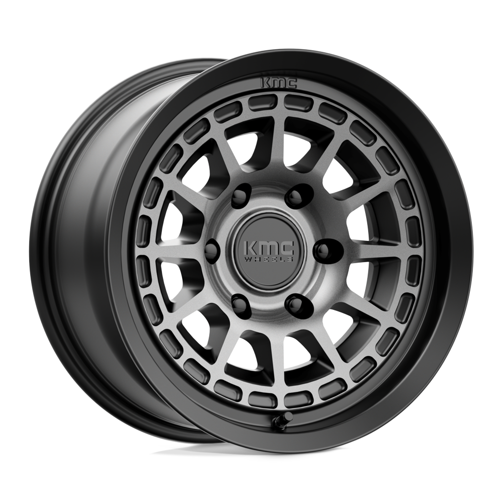 KMC KM719 CANYON SATIN BLACK WITH GRAY TINT