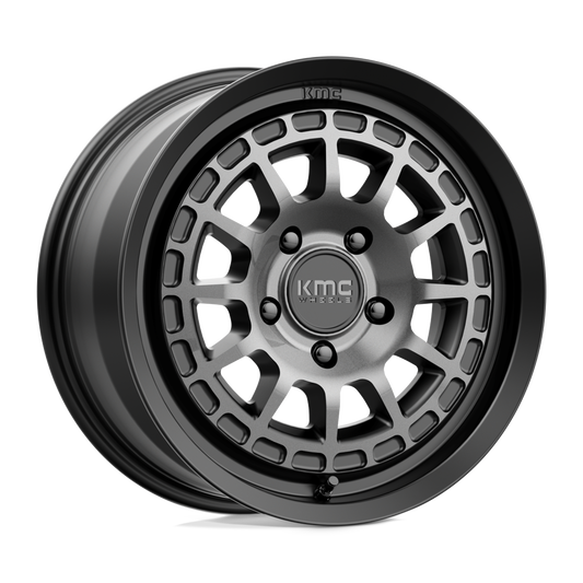 KMC KM719 CANYON SATIN BLACK WITH GRAY TINT