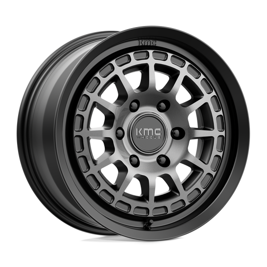 KMC KM719 CANYON SATIN BLACK WITH GRAY TINT