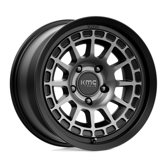 KMC KM719 CANYON SATIN BLACK WITH GRAY TINT