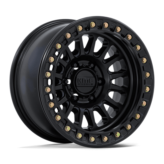 KMC KM239 IMPACT BEADLOCK MATTE BLACK
