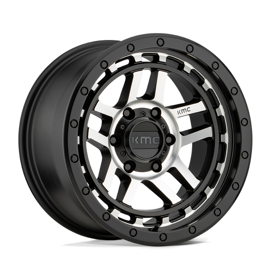 KMC KM540 RECON SATIN BLACK MACHINED