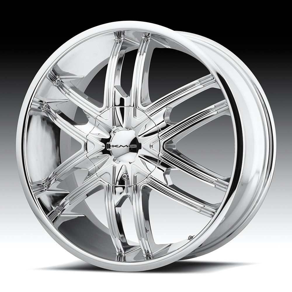 KMC KM678 SPLINTER CHROME