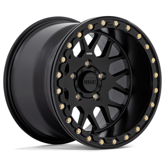 KMC Powersports KS235 GRENADE BEADLOCK SATIN BLACK