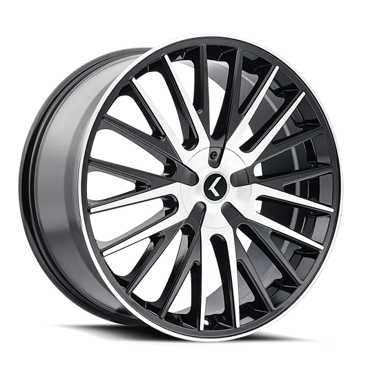KRAZE DOUBLE DOWN GLOSS BLACK MACHINED