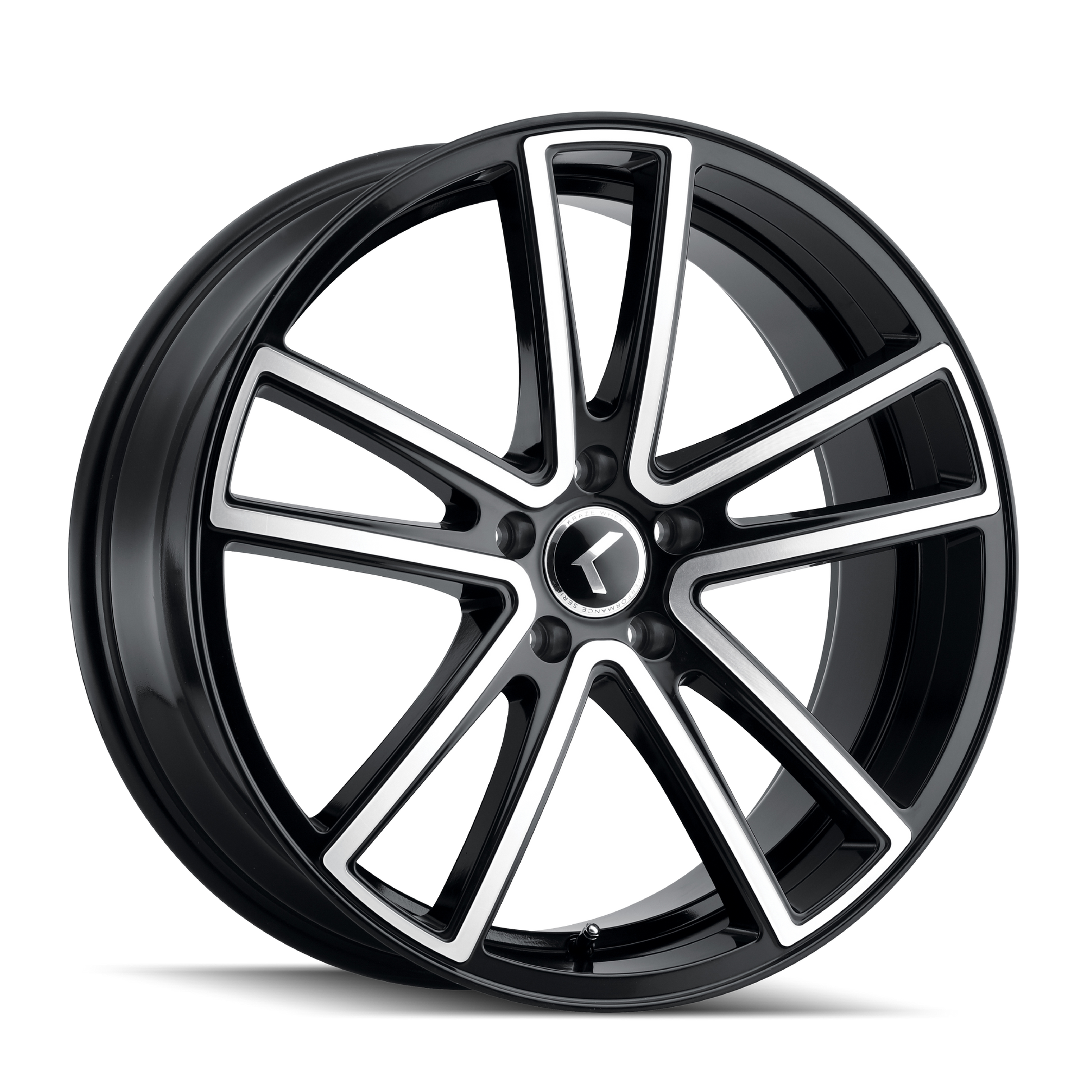 KRAZE LUSSO GLOSS BLACK MACHINED