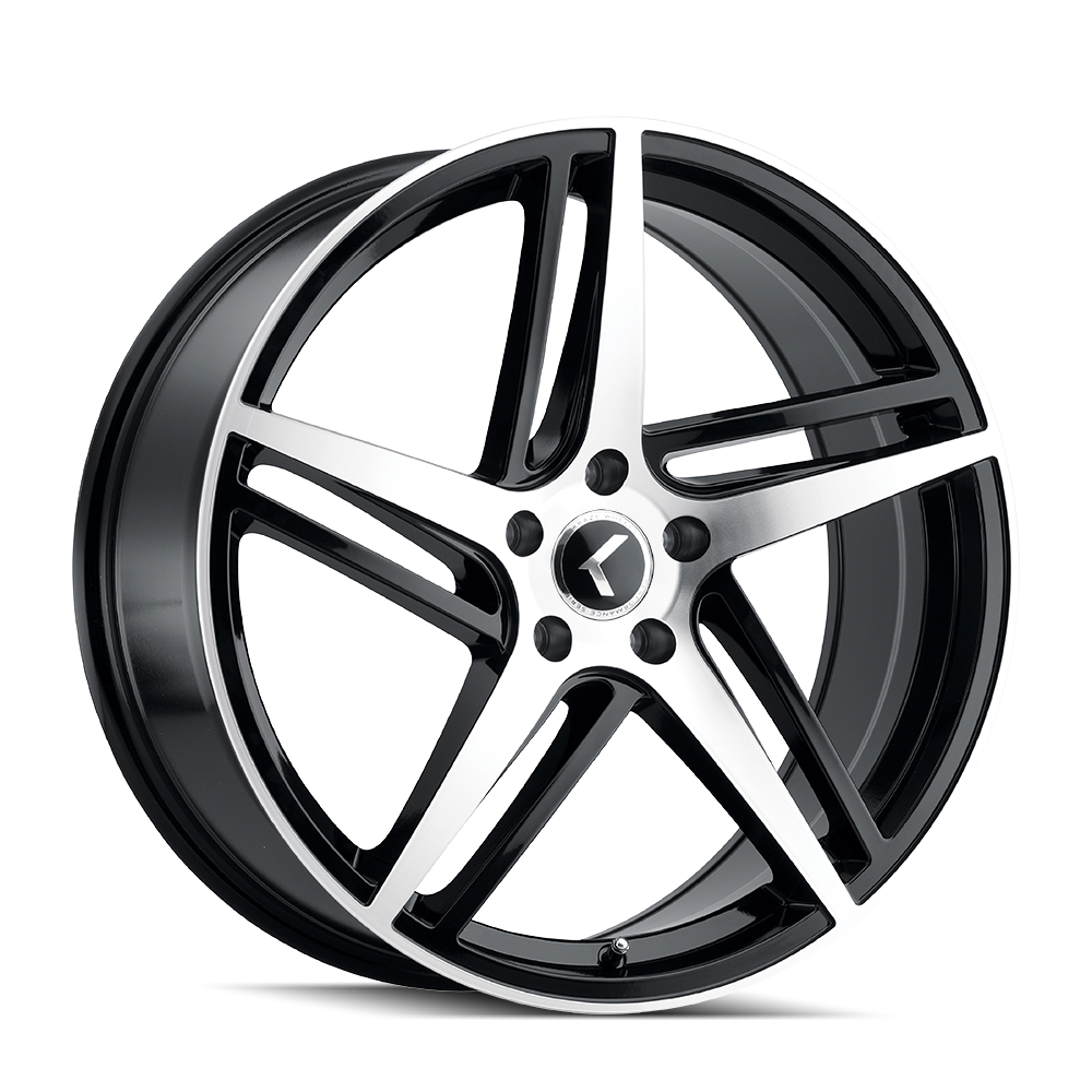 KRAZE MILANO GLOSS BLACK MACHINED