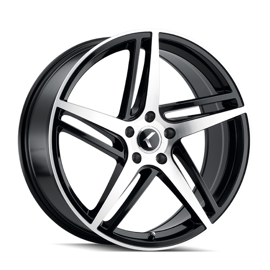KRAZE MILANO GLOSS BLACK MACHINED