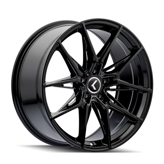 Kraze Evolve KR196 Custom Wheel Gloss Black