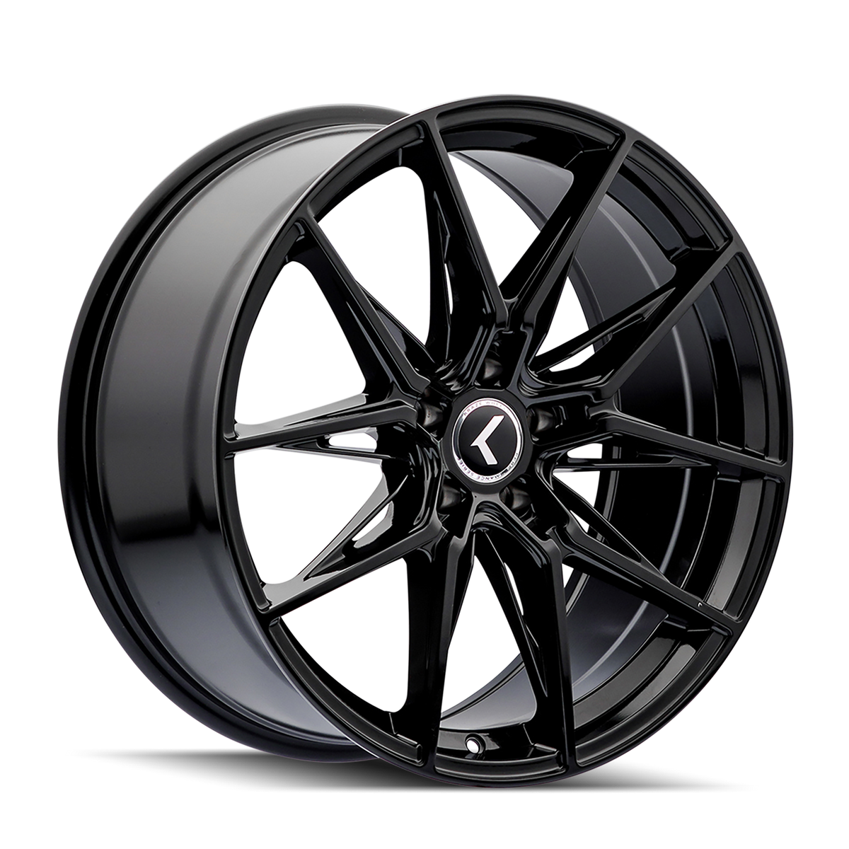 Kraze Evolve KR196 Custom Wheel Gloss Black
