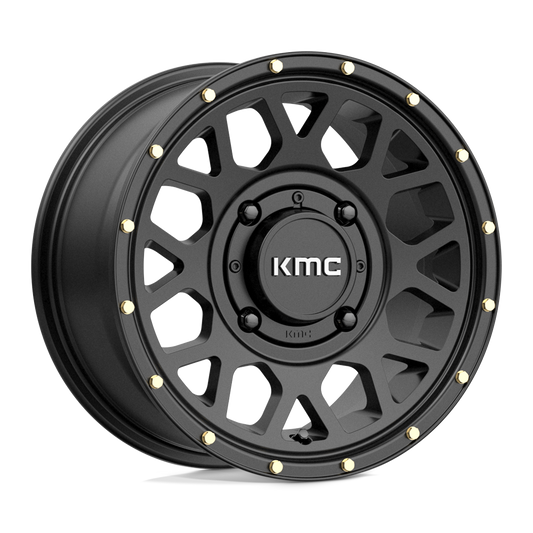 KMC Powersports KS135 GRENADE SATIN BLACK