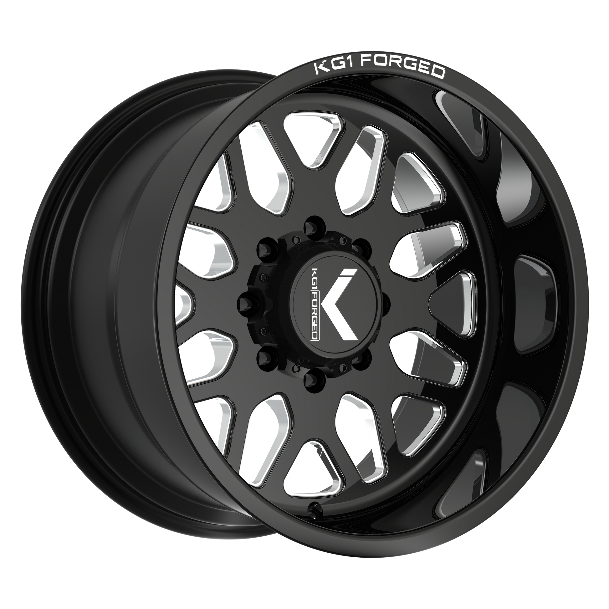 KG1 VETERAN CUSTOM WHEEL BLACK/PREMIUM MILLED