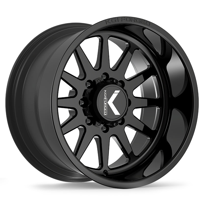 KG1 CLOCKWORK CUSTOM WHEEL GLOSS BLACK
